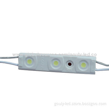 Injection LED Module, MD5050W3L 5050 SMD 3 LEDs, 12V DC, 0.72W Single Color